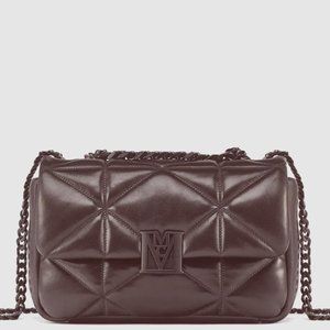 MCM BLACK CLOUD LEATHER TRAVIA PURSE